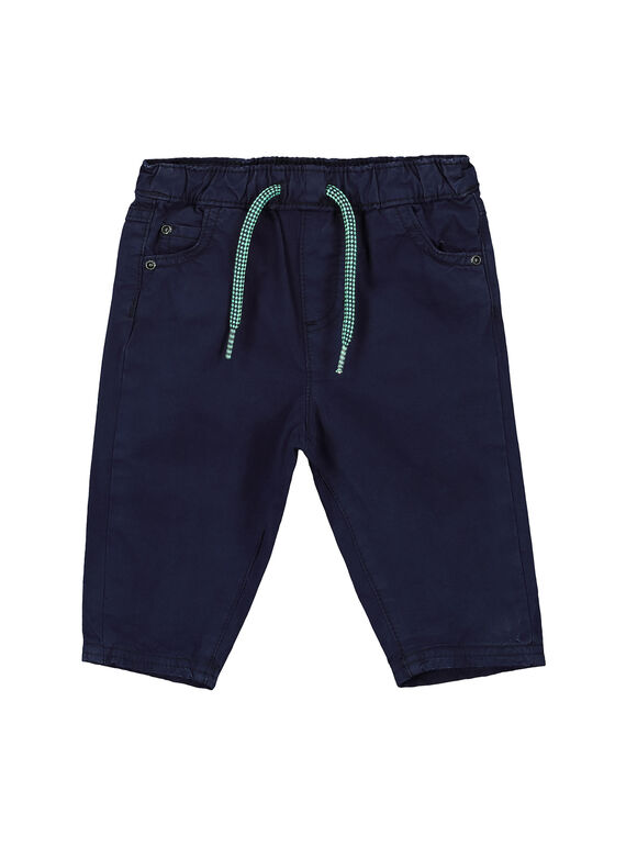 Pantalón con cintura elástica para bebé niño FUJOPAN4 / 19SG1034PAN713