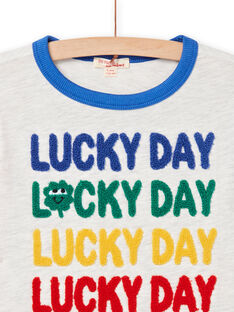 Camiseta colorblock Lucky Day para niño NOLUTEE / 22S902P1TMLJ920
