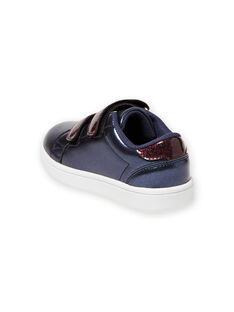 Zapatillas azul marino para niña MABASMARION / 21XK3571D3F070