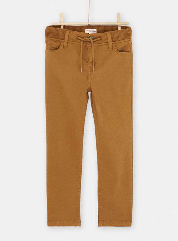 Pantalón canela SOCOUPAN1 / 23W902L1PAN809