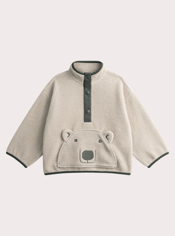 Polar gris con animación de oso polar para niño VOPERSWE / 24W902R1SWEJ913