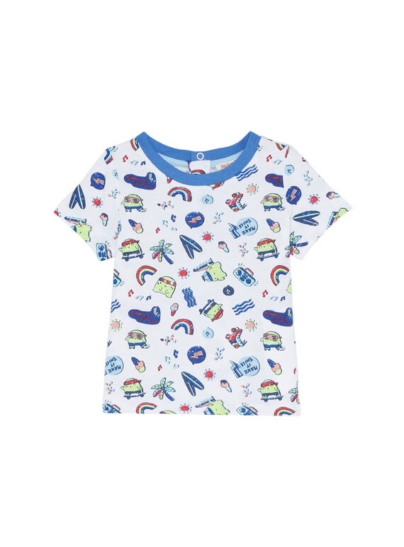 Camiseta de manga corta de color blanco JUQUATI3 / 20SG10R3TMC000