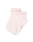 Calcetines de color rosa pastel, para niña LYAJOSCHO2C / 21SI0144SOQ307