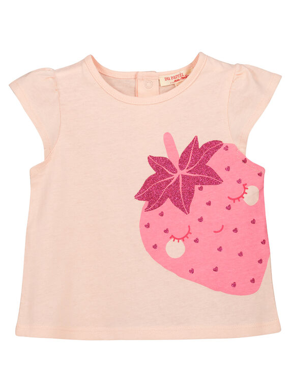 Camiseta con estampado de fantasía para bebé niña FIJOTI9 / 19SG09G4TMC301
