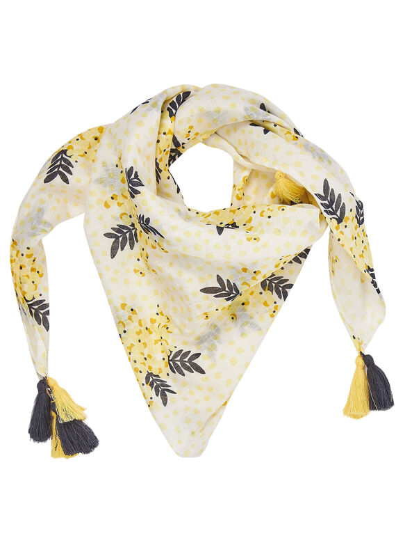 Pañuelo triangular con borlas para niña JYASOFOUL / 20SI0181FOU001