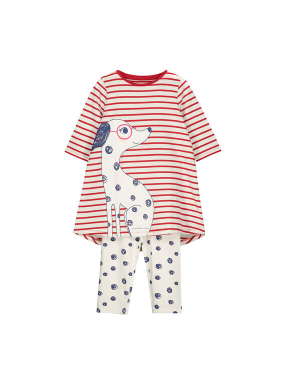 Camisón de algodón para niña FEFACHURAY / 19SH1144CHN099