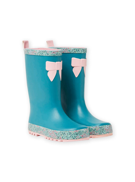 Botas de agua con estampado floral MAPLUINOEUD / 21XK3512D0C202