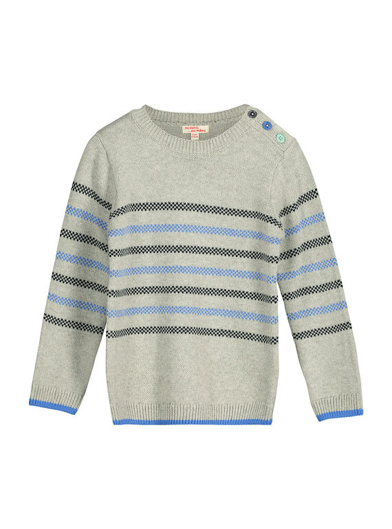 Jersey de rayas de algodón para niño FONEPUL / 19S902B1PULJ906