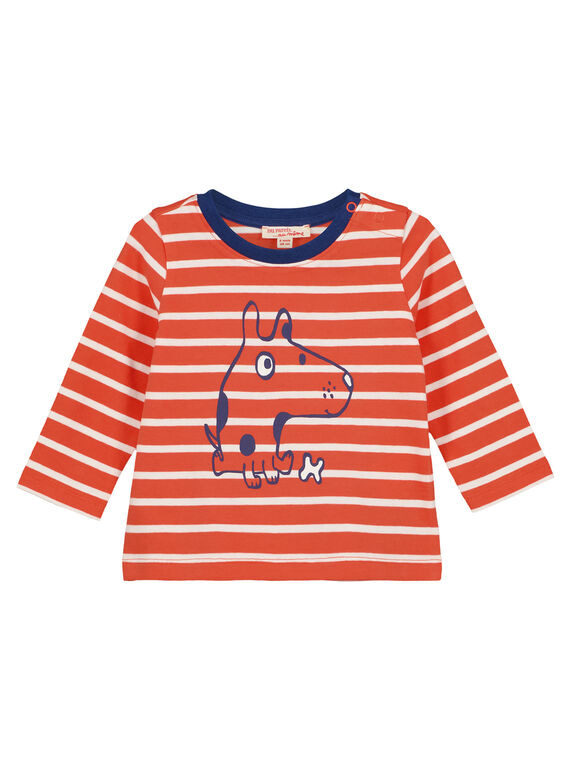 Camiseta Manga larga Naranja Du Pareil Au Meme GUJOTIRAY3 / 19WG1046TML406