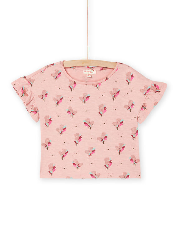 Camisa viejo rosa con estampado de unicornios RAMAGTI2 / 23S901T2TMC303