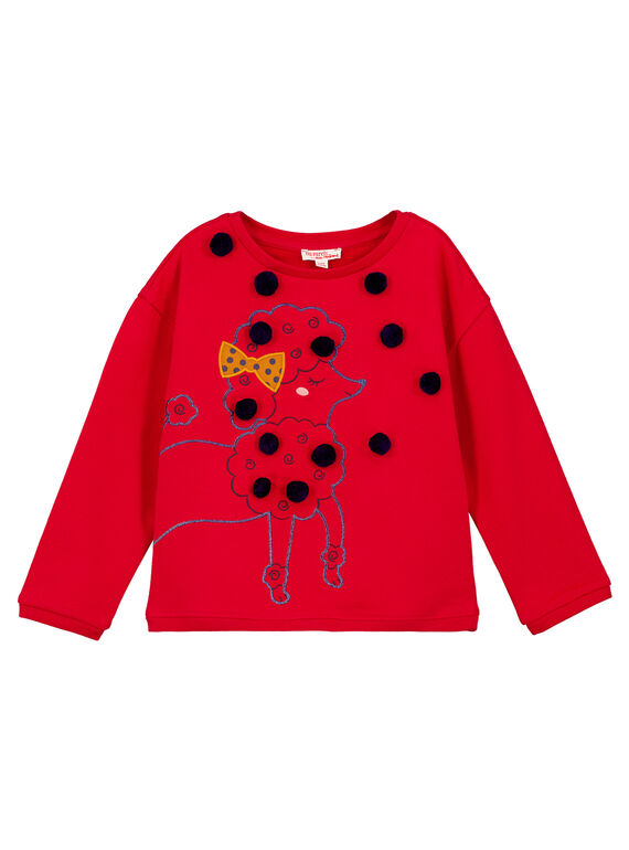 Sudadera Rojo Du Pareil Au Meme GASANSWEA / 19W901C1SWE050