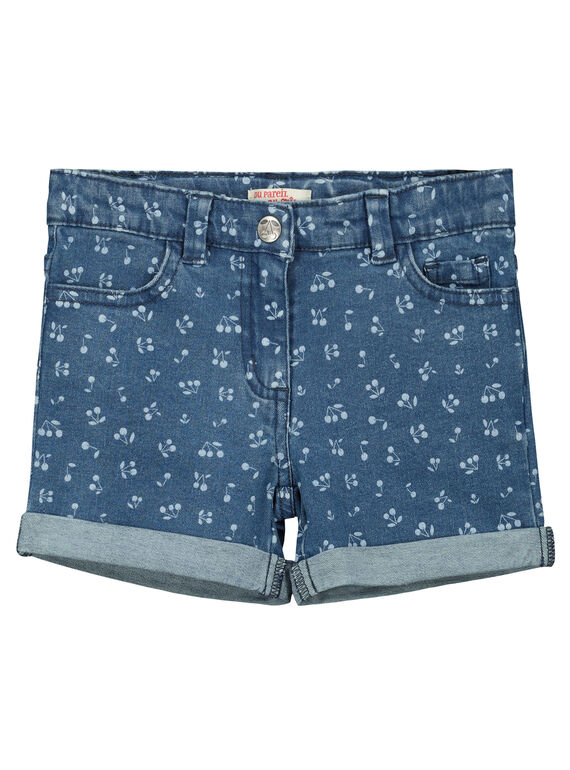 Short vaquero de fantasía para niña FAJOSHORT1 / 19S901G1D30099