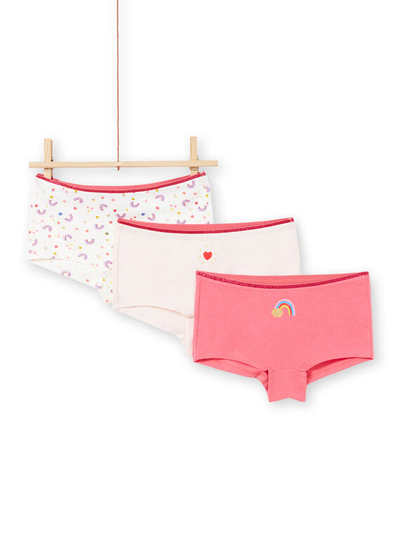 Pack de 3 shortis a juego para niña MEFAHOTARC / 21WH11B1SHY001