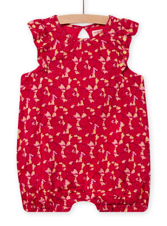 Pelele ciruela para bebé niña NIFLABAR / 22SG09R1BAR709