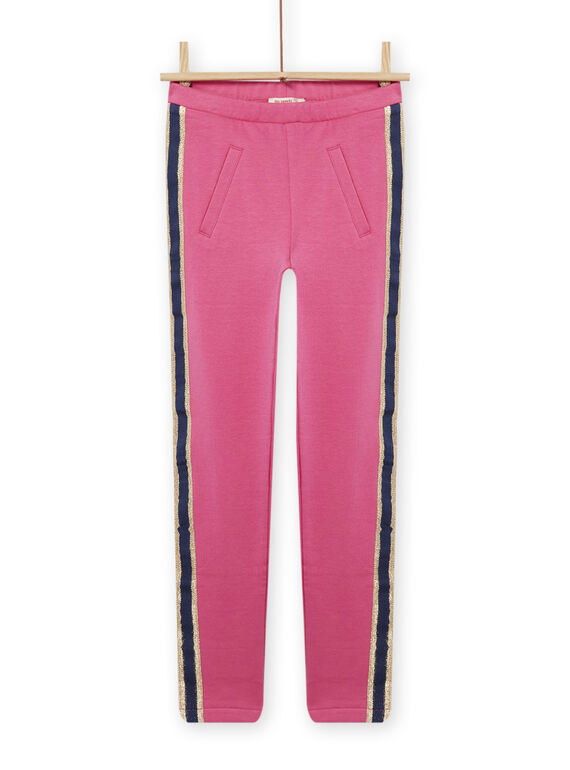 Pantalón de felpa rosa para niña NAJOMOL2 / 22S90172PAN313