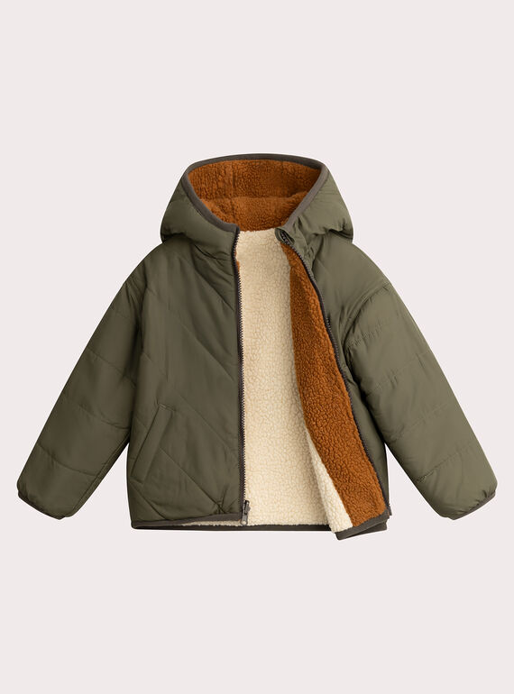 Chaqueta caliente reversible para niño  VOGROBLOU1 / 24W902E3BLO009