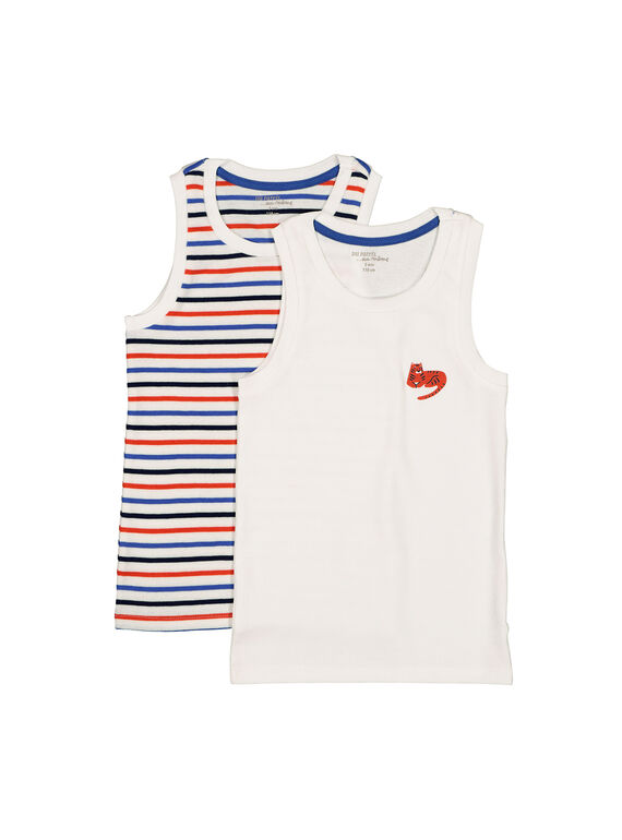 Pack de camisetas de tirantes para niño FEGODELPAN / 19SH1252HLI000