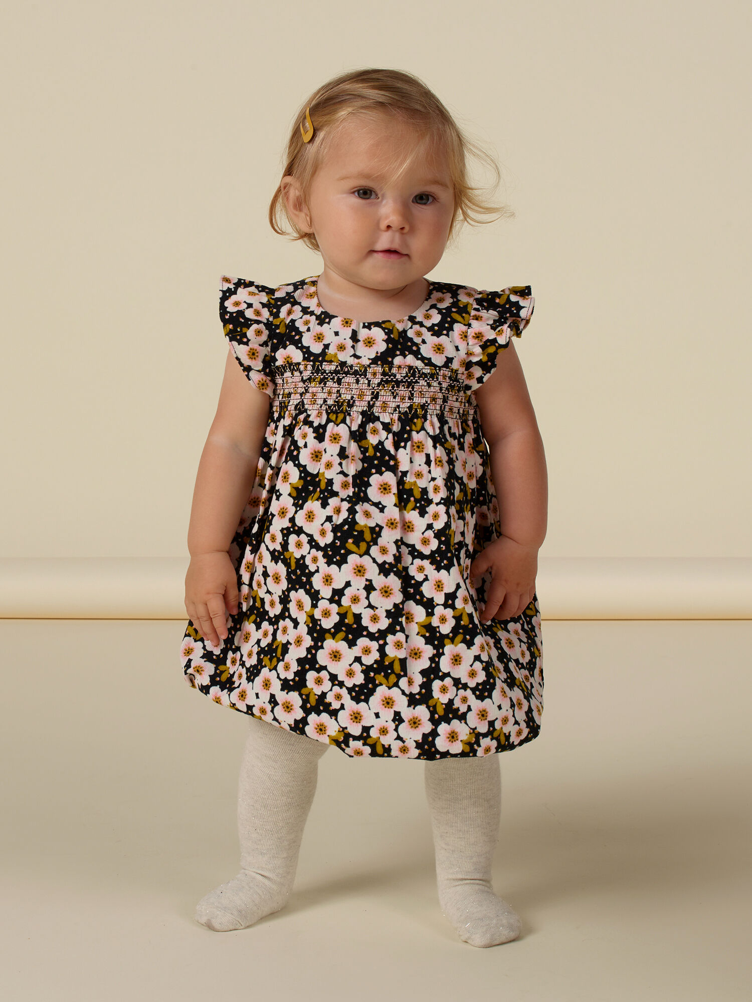 Vestido gris outlet bebe niña