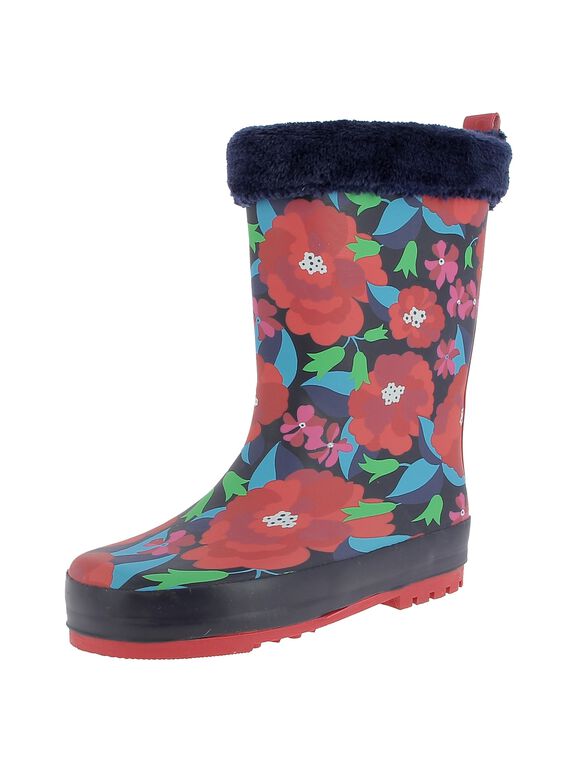 Girls' wellies DFBPMATRI / 18WK35V1D0C070