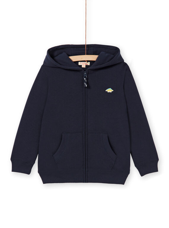 Sudadera de chándal para niño de color azul noche LOJOJOH1 / 21S90241JGH705