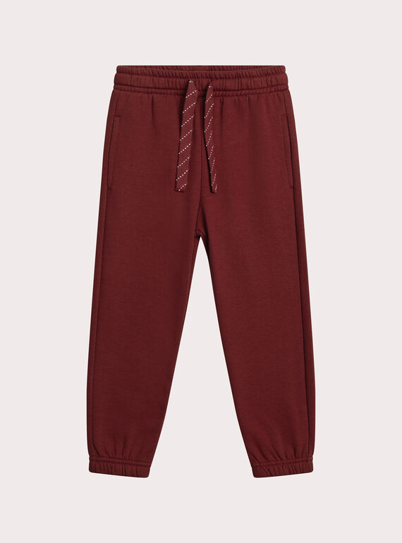 Pantalón de chándal rojo  XOJOJOB2 / 25W902E1JGBF529