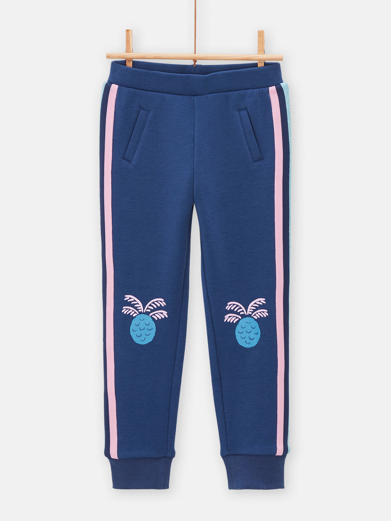 Pantalon forrado niña sales