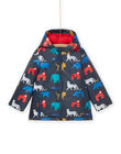 Impermeable con estampado de animales salvajes ROGROIMP2 / 23S902J2IMP705