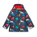 Impermeable con estampado de animales salvajes