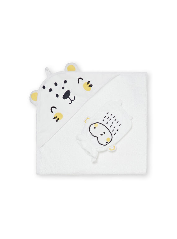 Punto esponja con cara de leopardo y guante de mono LOU1POIN2 / 21SF42H2POI000