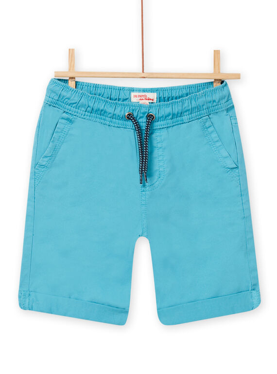 Bermudas azul zafiro para niño NOJOBERMU4 / 22S902C3BERC211