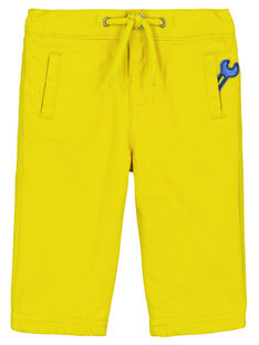 Pantalón de color amarillo GUJAUPAN2 / 19WG10H2PANB114