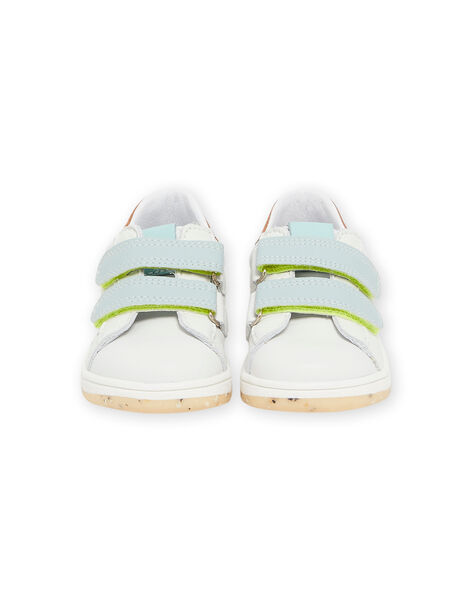 Zapatillas de piel blancas RUBASDAMO / 23KK3822D3F000