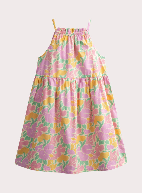 Light yellow DRESS WAJOROB2 / 25S901L1ROBB103