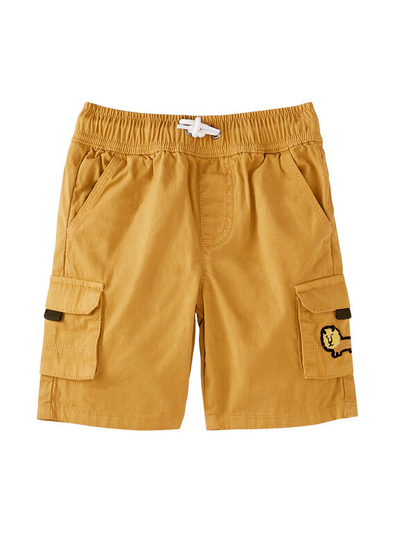Bermudas cargo de cintura elástica para niño JODUBER1 / 20S902O4BERI821