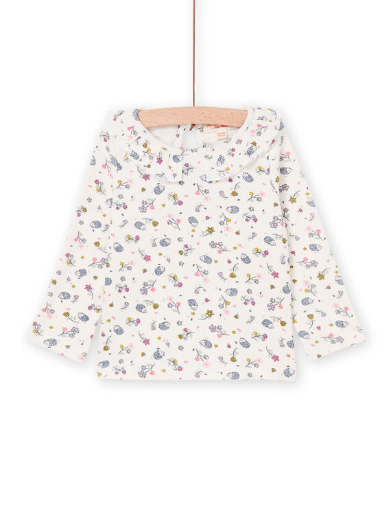 Camiseta de manga larga con estampado floral PIRHUBRA / 22WG09Q1BRA001
