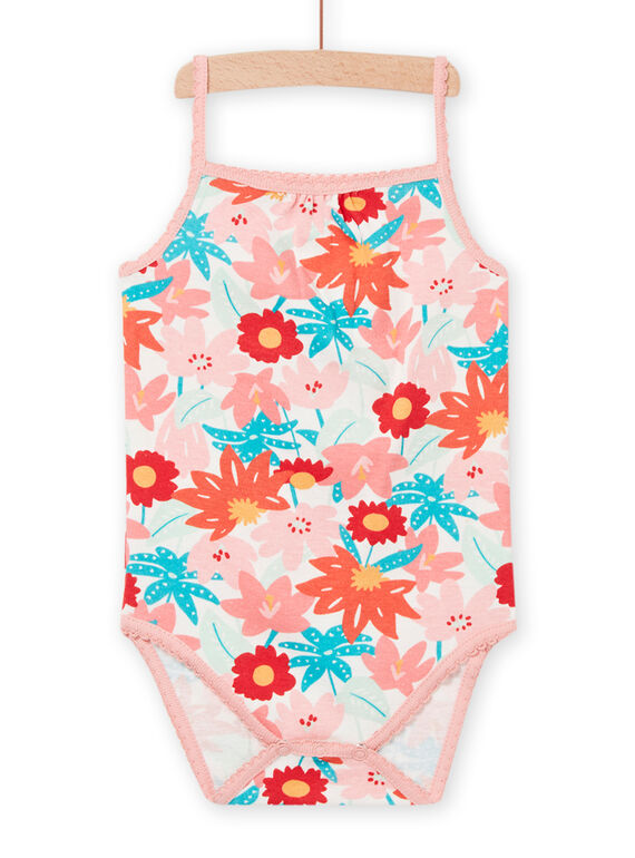 Body rosa, azul y rojo para bebé niña NEFIBODEXO / 22SH13J4BDL001