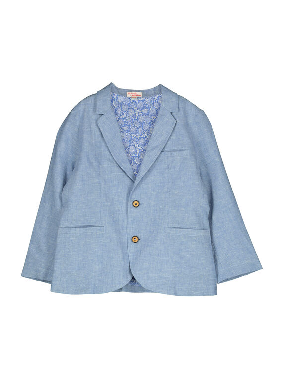 Chaqueta de lino para niño FOROVEST / 19S902S1VESC201