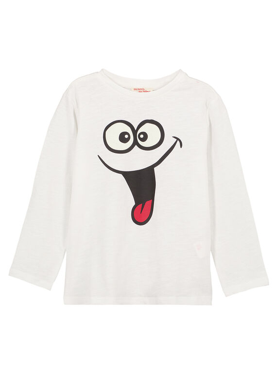 Camiseta Manga larga con cuello redondo Crudo GOJOTISLU2 / 19W90245D32001