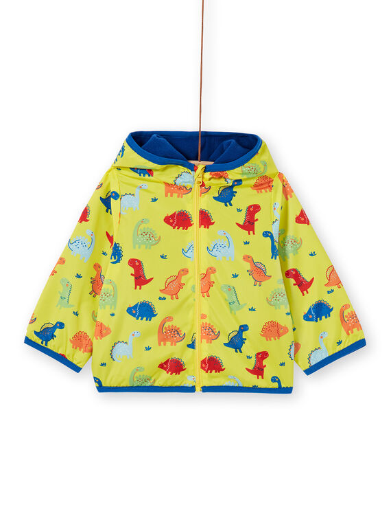 Abrigo amarillo con capucha para bebé niño LUGROBLOU / 21SG10R1MAN102