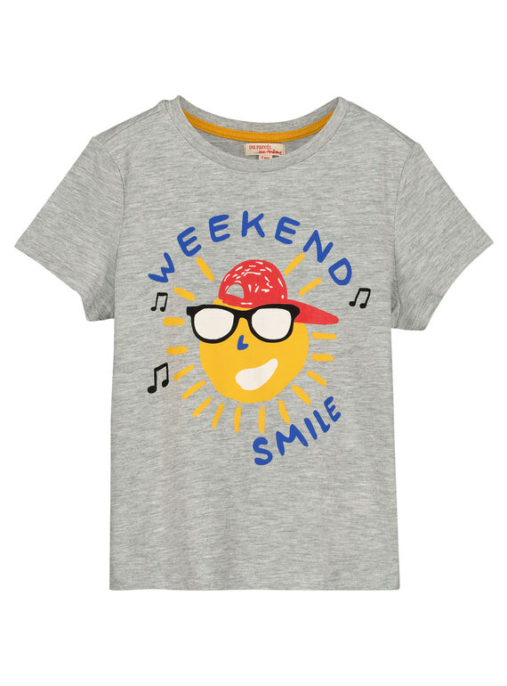 Camiseta con mensaje para niño FOJOTI1 / 19S90231D31J908