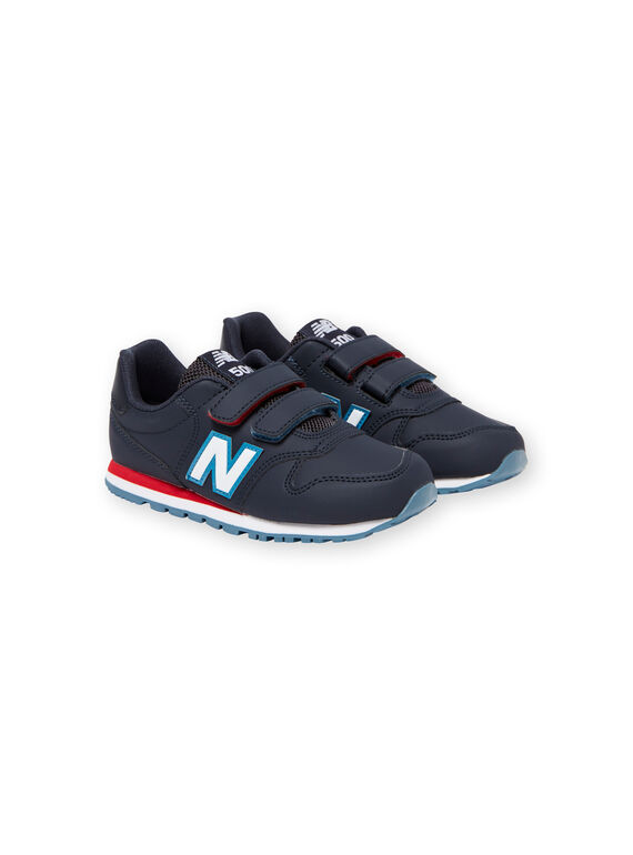 Zapatillas de color azul marino y blanco para niño KGYV500RNR / 20XK3623D37070