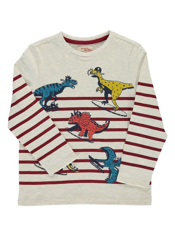 Boys' long-sleeved T-shirt DOPINTEE4 / 18W902P3TMLA010