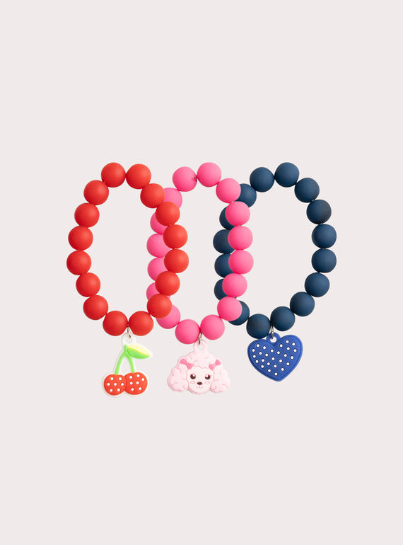 Lote de 3 pulseras para niña  VYAJOSET2 / 24WI01L1BRC099