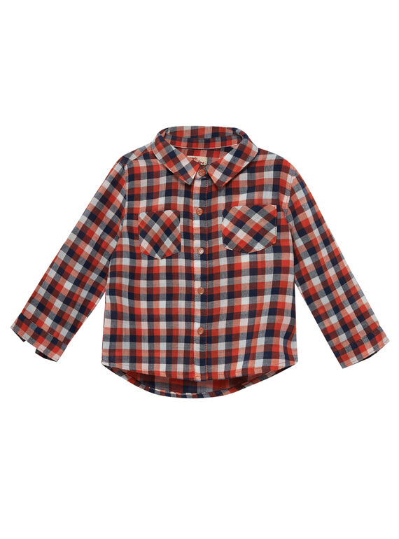 Camisa de cuadros para bebé niño JUVICHEM / 20SG10D1CHM001