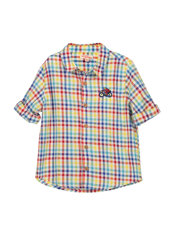 Camisa de cuadros para niño FOCOCHEM / 19S90281CHM099