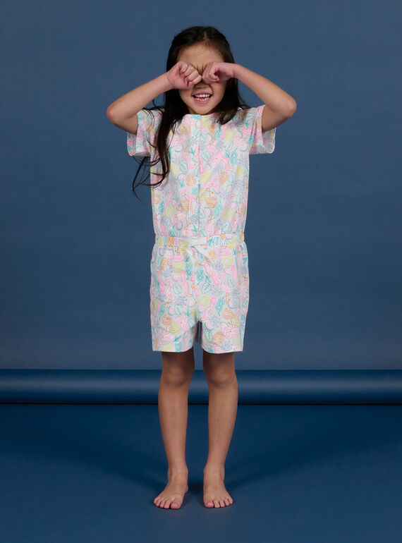 Sobrepijama multicolor para niña NEFACOMBFLA / 22SH11H1D4F000