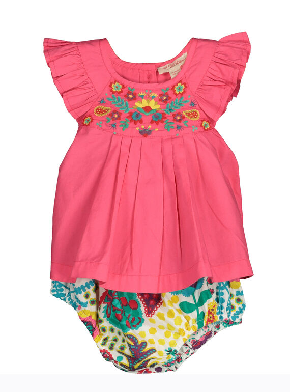 Conjunto bebé niña FICAENS / 19SG09D1ENS302
