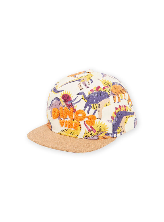 Gorra multicolor con estampado de dinosaurios RYOJOCHA4 / 23SI02B1CHAA002
