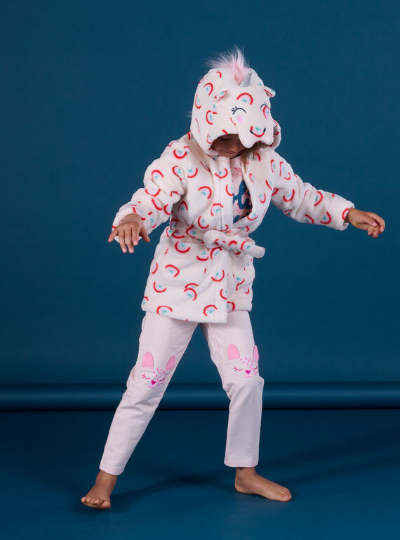 Bata con capucha de unicornio PEFAROBUNI / 22WH1121RDC001