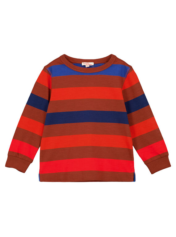 Camiseta de rayas Multicolor y marrón GOSANTEE1 / 19W902C4TML817